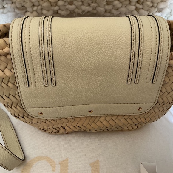 Chloe Marcie raffia bag - Picture 7 of 10